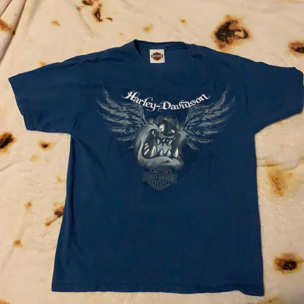 Harley Davidson loonie toons tee shirt